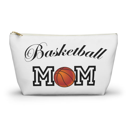 Basketball mom, basketball, mom toiletry bag, makeup bag, accessory bag  great gift bags for moms, Christmas birthday and mother day gifts.